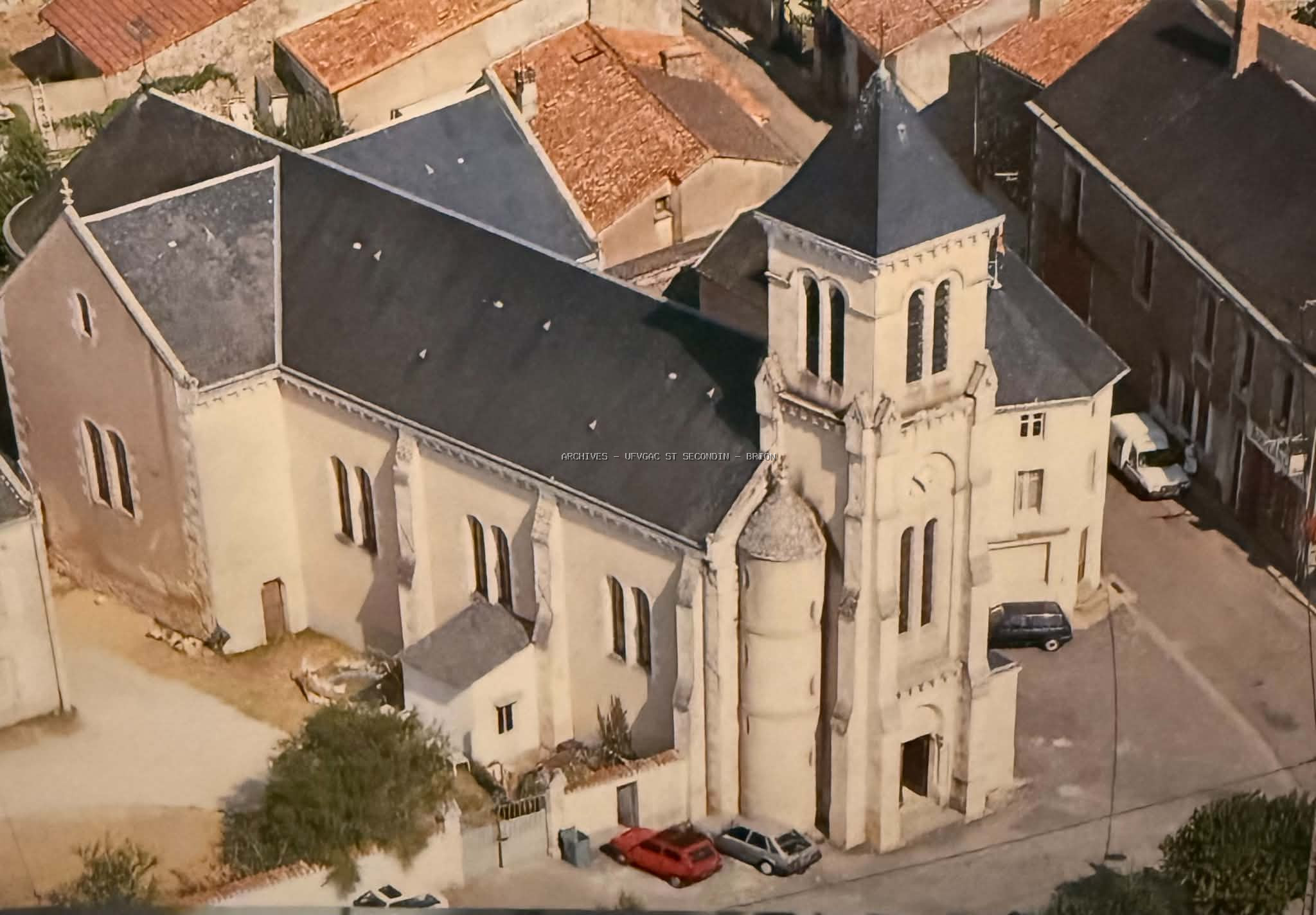 Carte postale Saint Secondin plus recente 01