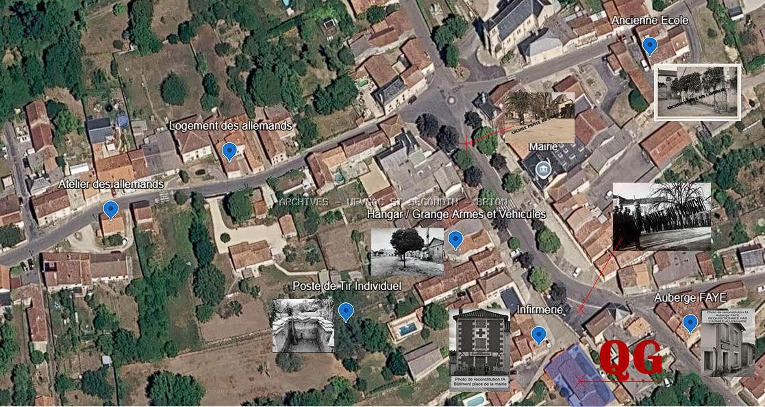 Carte reconstitution des emplacements