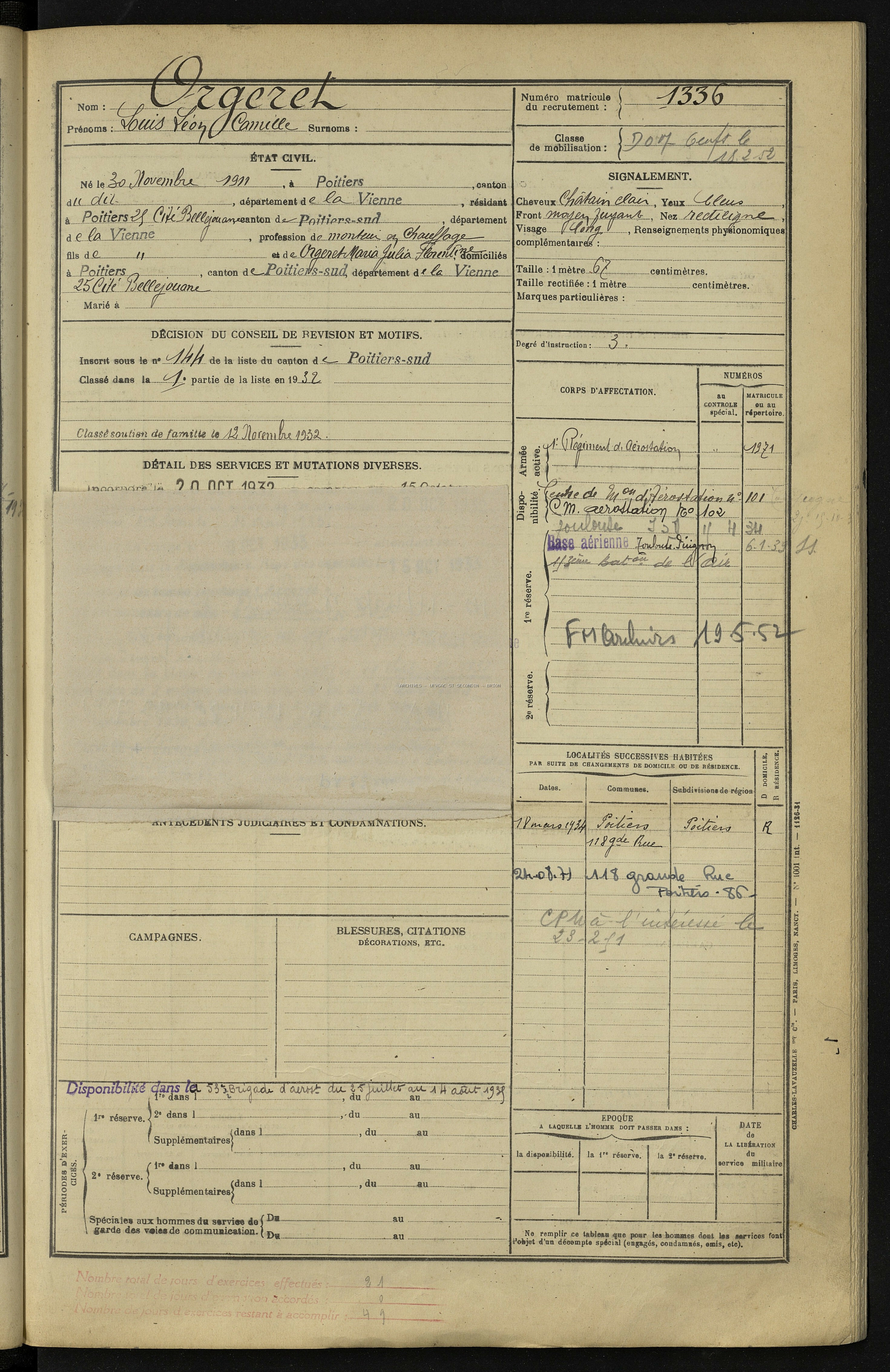 ORGERET Louis Léon Camille Maquis Anatole Registre inscrit ANATOLE partie 02