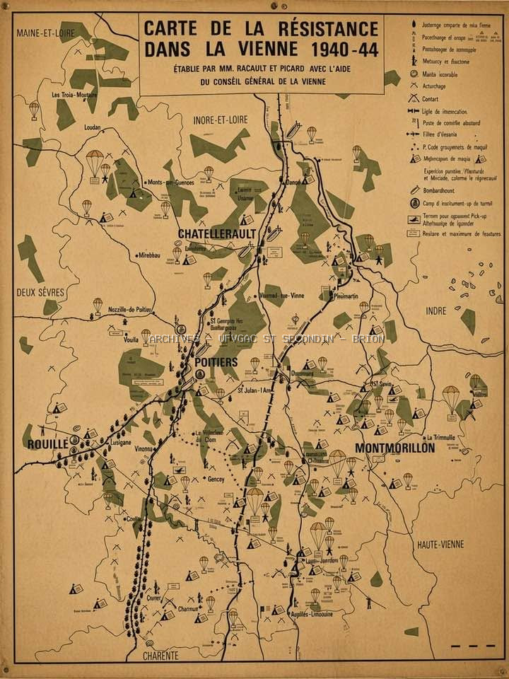 Carte de la résistance